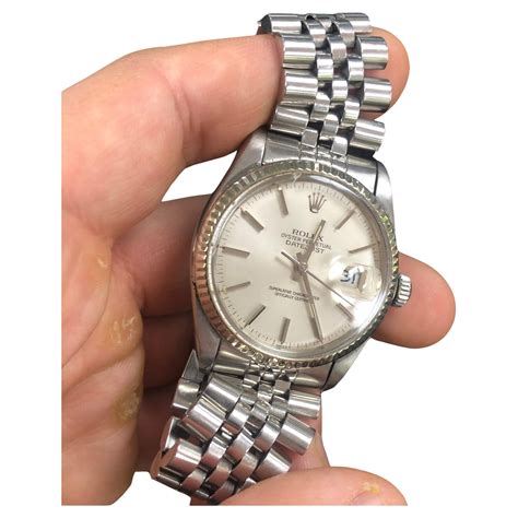 rolex stainless steel oyster perpetual style 1603-oa|beckertime Rolex 1603.